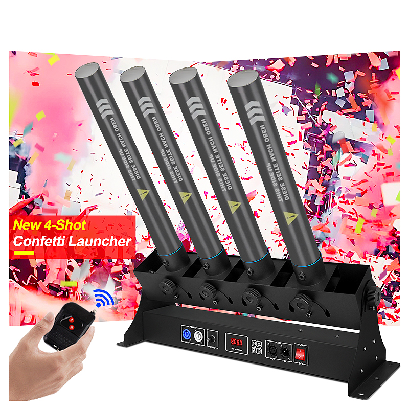 SHTX 4-Tube Confetti Launcher, - Confetti Cannon Tube recension och pris