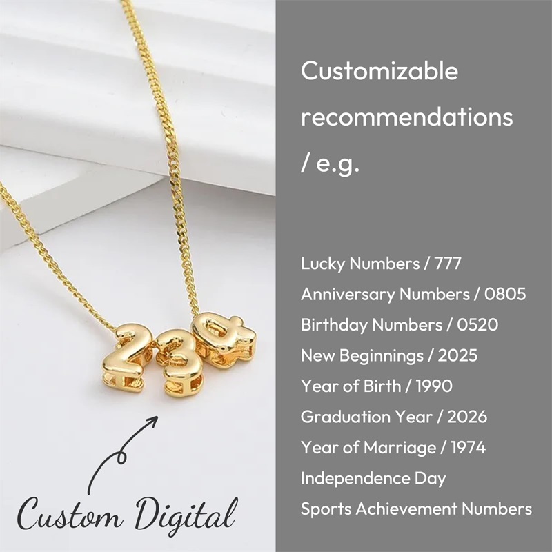 Personalized 3D Bubble Letter  - Event Z recension och pris