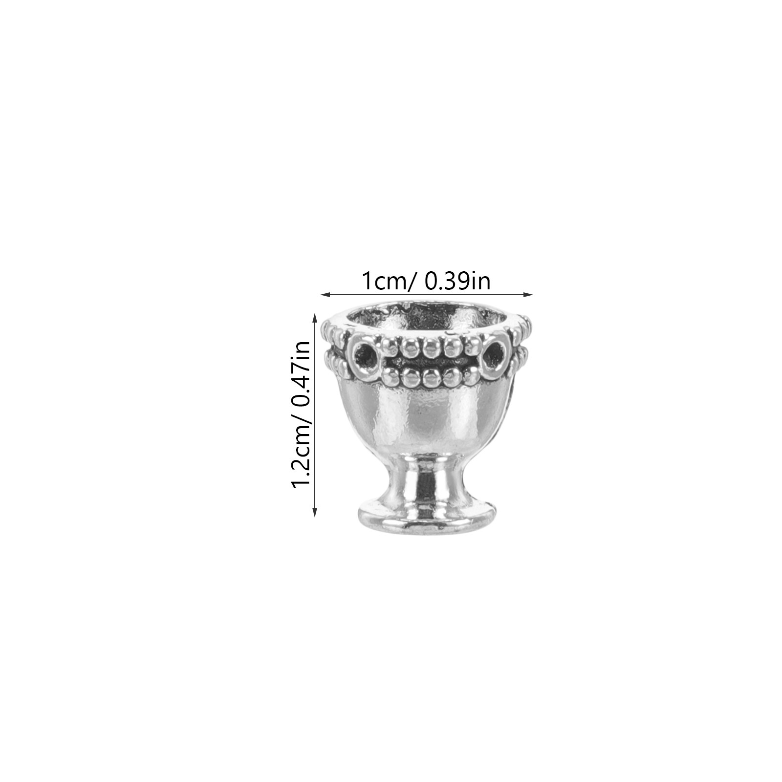 50Pcs Vintage Wine Cup Charms  - Plastic Cup 50Pcs recension och pris