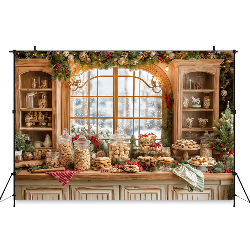 Christmas-Themed Dessert Table - Dessert Table Backdrop recension och pris
