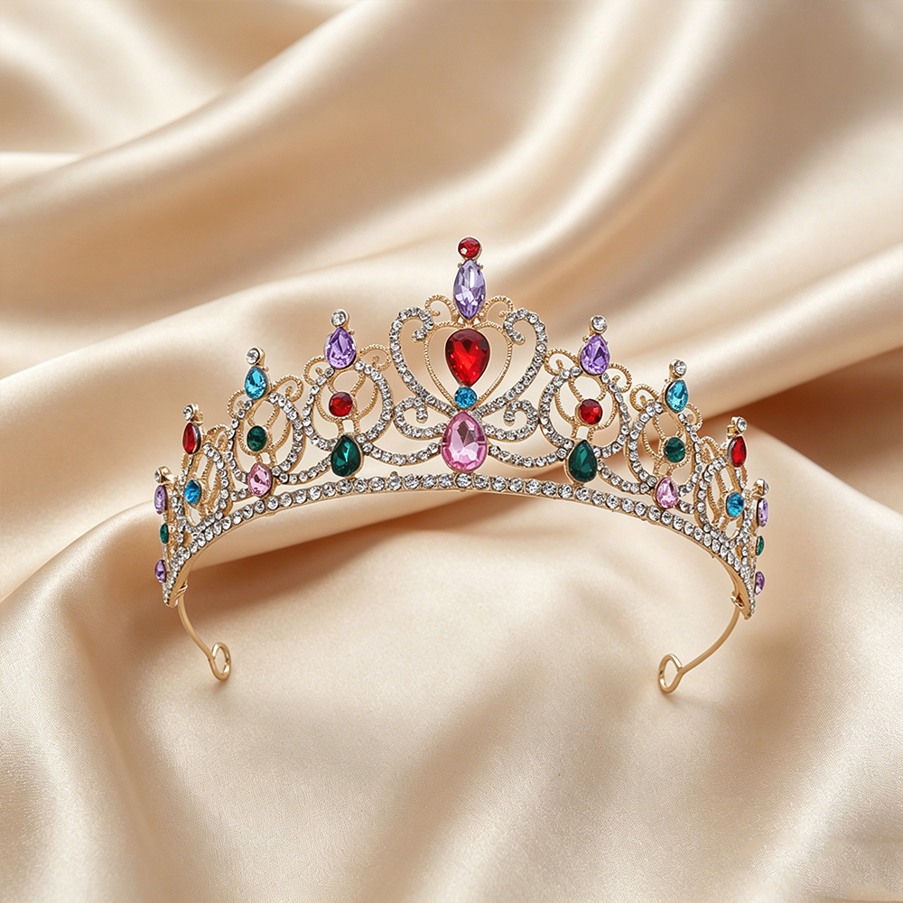 Luxury Vintage Gold Tiara Crow - Event & Party Supply Photos recension och pris