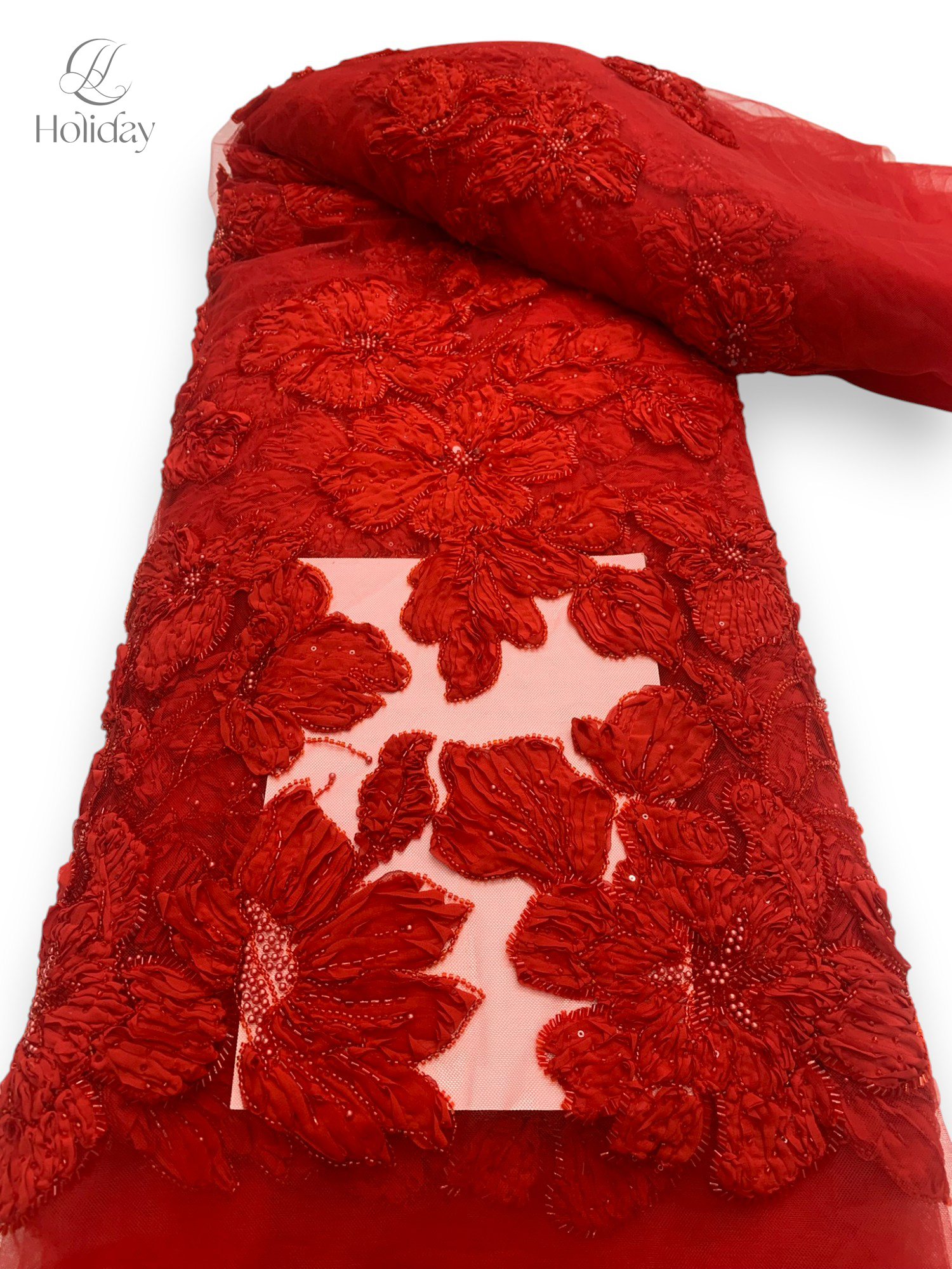 African Chiffon Tulle Lace Fab - Glitter Tablecloth recension och pris