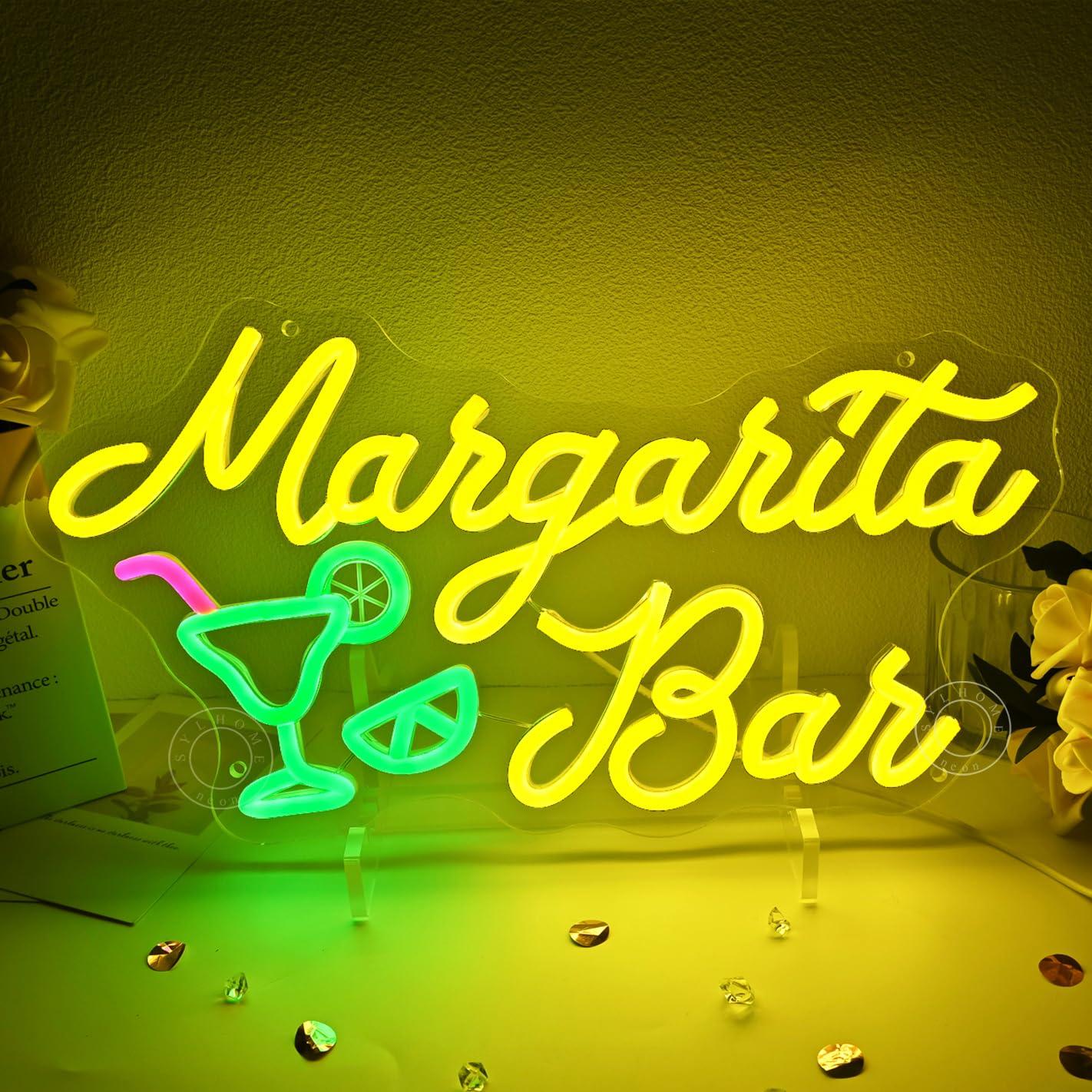 Margarita Bar Neon Sign Dimmab - Neon Sign Party recension och pris