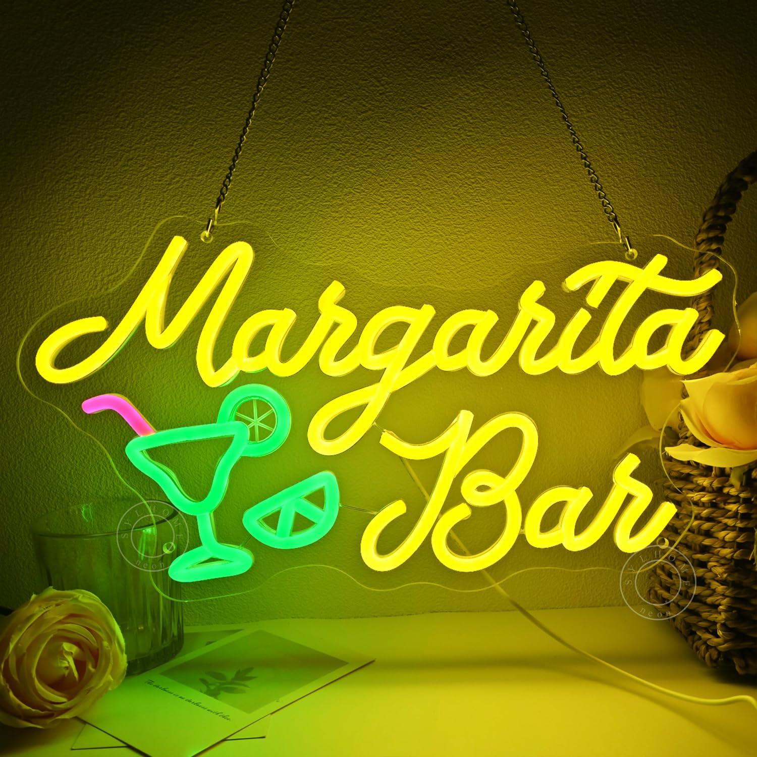 Margarita Bar Neon Sign Dimmab - Neon Sign Party recension och pris