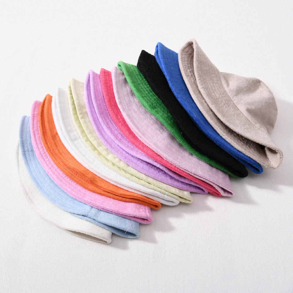 Simple Terry Cloth Towel Bucke - Cotton Candy Cone recension och pris