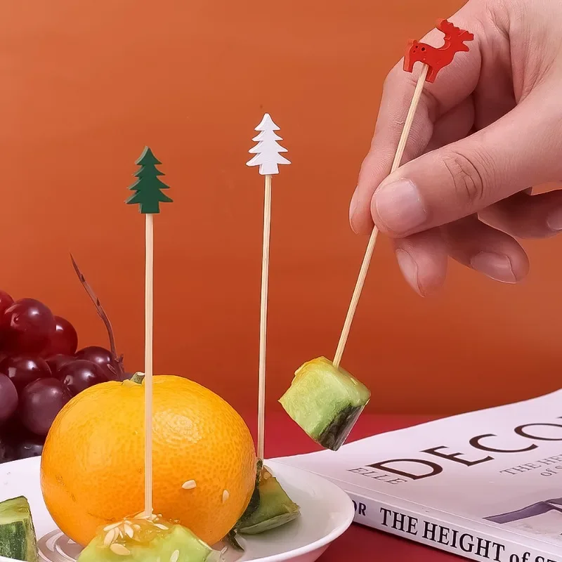 200/50PCS Christmas Fruit Skew - Centerpiece Stick recension och pris