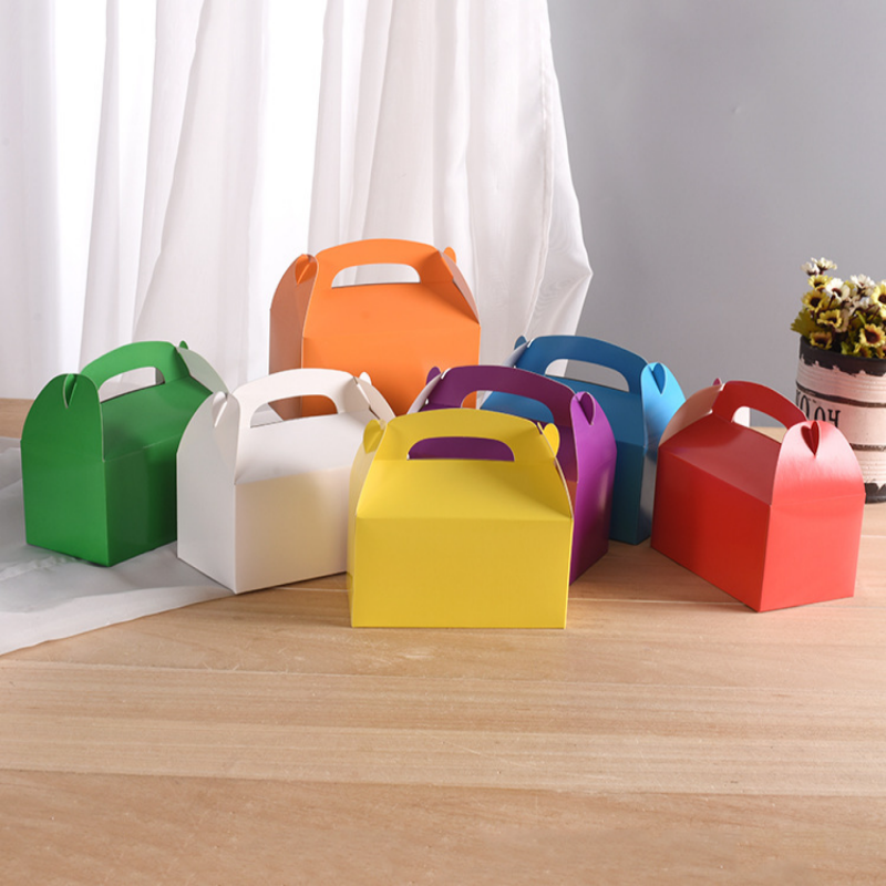 10-30pcs Gift Boxes with Handl - Event Party Box recension och pris