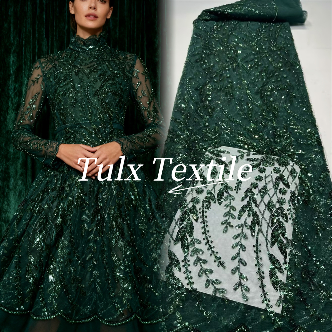 French Lace Fabrics 2026 High  - Glitter Tablecloth recension och pris