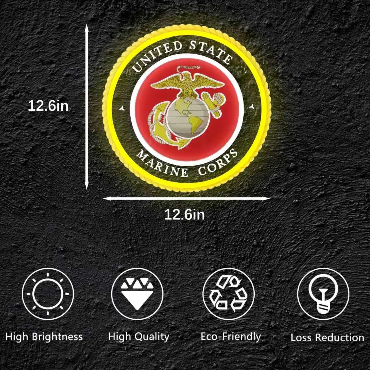 Military-themed Neon Light Vet - Neon Sign Party recension och pris