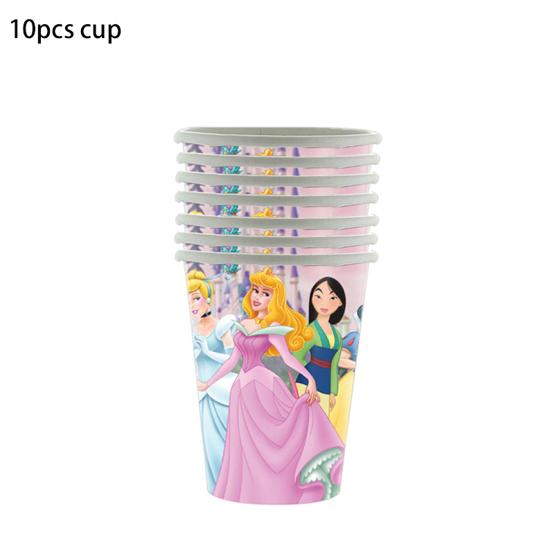 Princess Birthday Party Pink P - Table Cloth Disposable recension och pris
