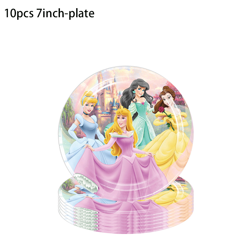 Princess Birthday Party Pink P - Table Cloth Disposable recension och pris