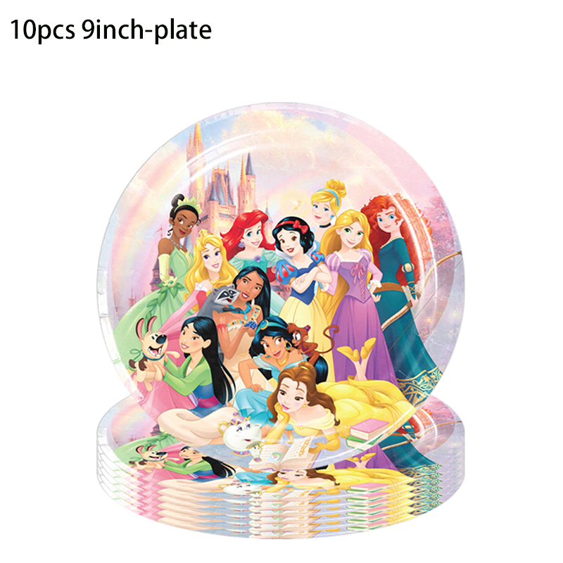 Princess Birthday Party Pink P - Table Cloth Disposable recension och pris