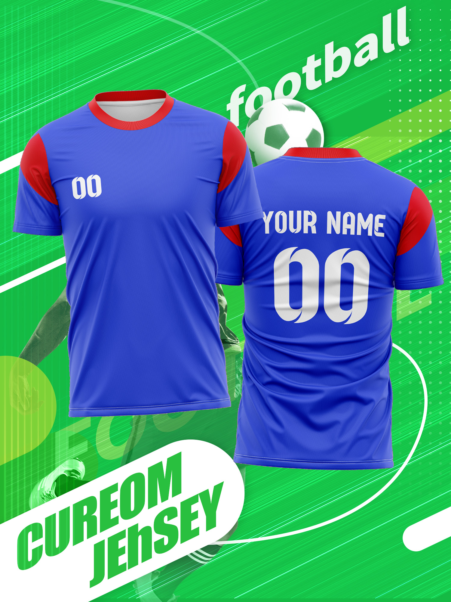 Custom Photo Name Number Socce - Event & Party Supply Photos recension och pris