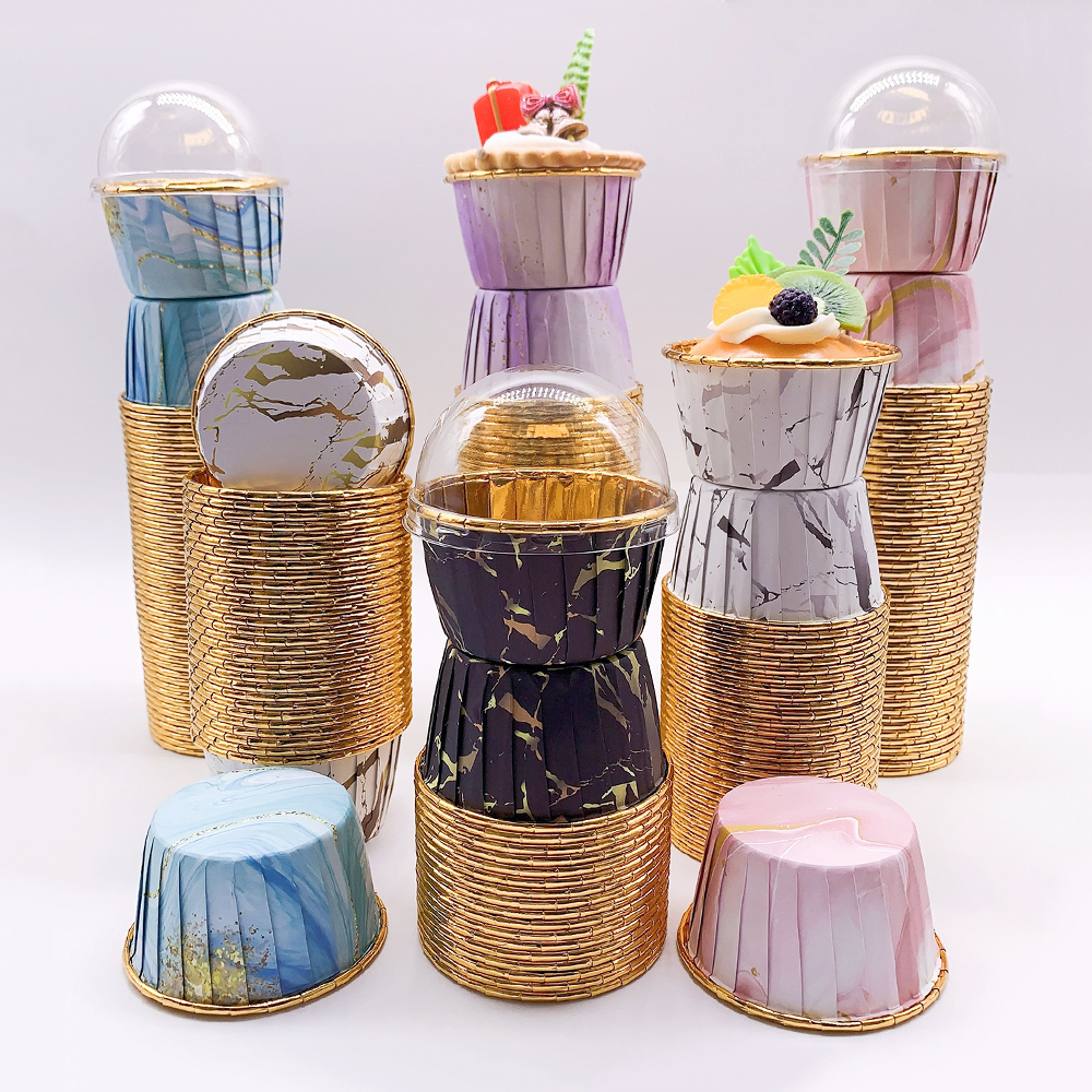 Set, 50pcs Disposable Cupcake  - Plastic Cup 50Pcs recension och pris