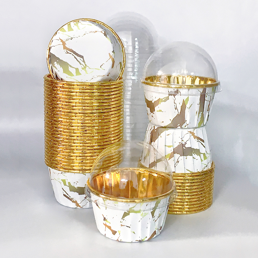 Set, 50pcs Disposable Cupcake  - Plastic Cup 50Pcs recension och pris