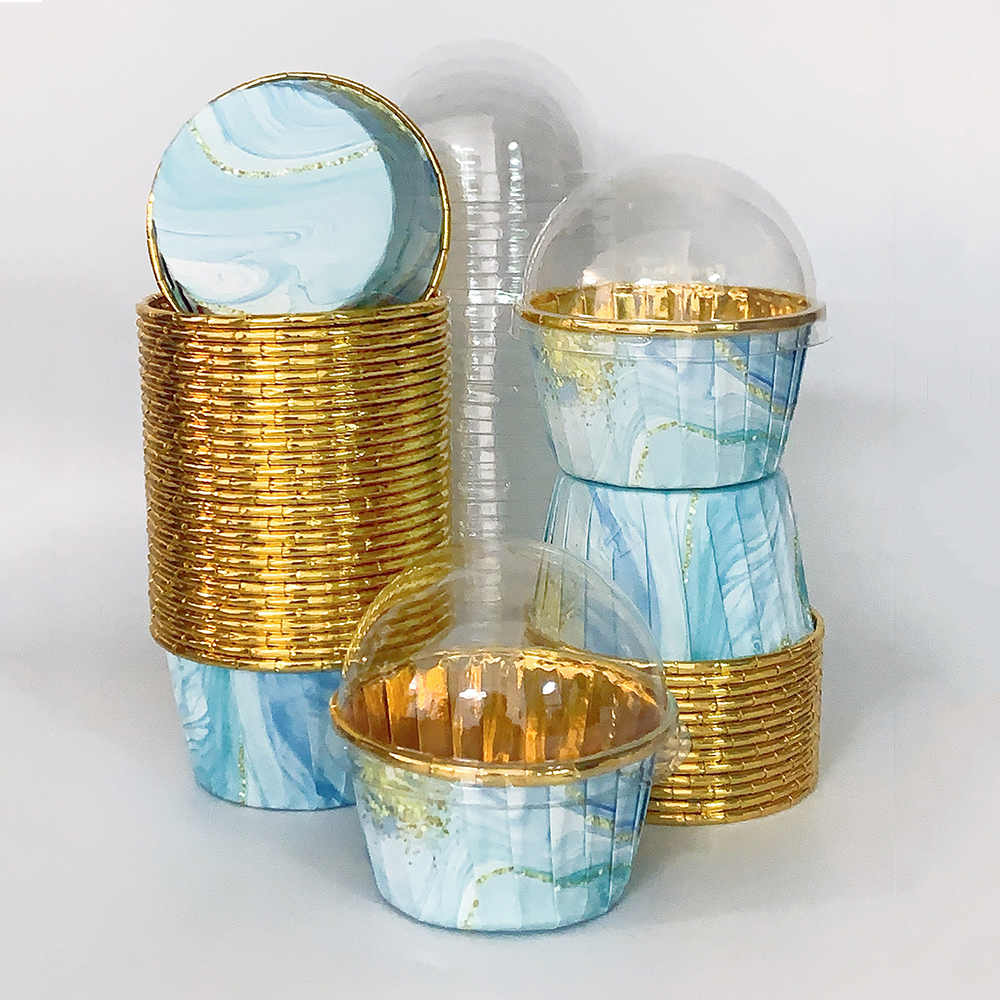 Set, 50pcs Disposable Cupcake  - Plastic Cup 50Pcs recension och pris