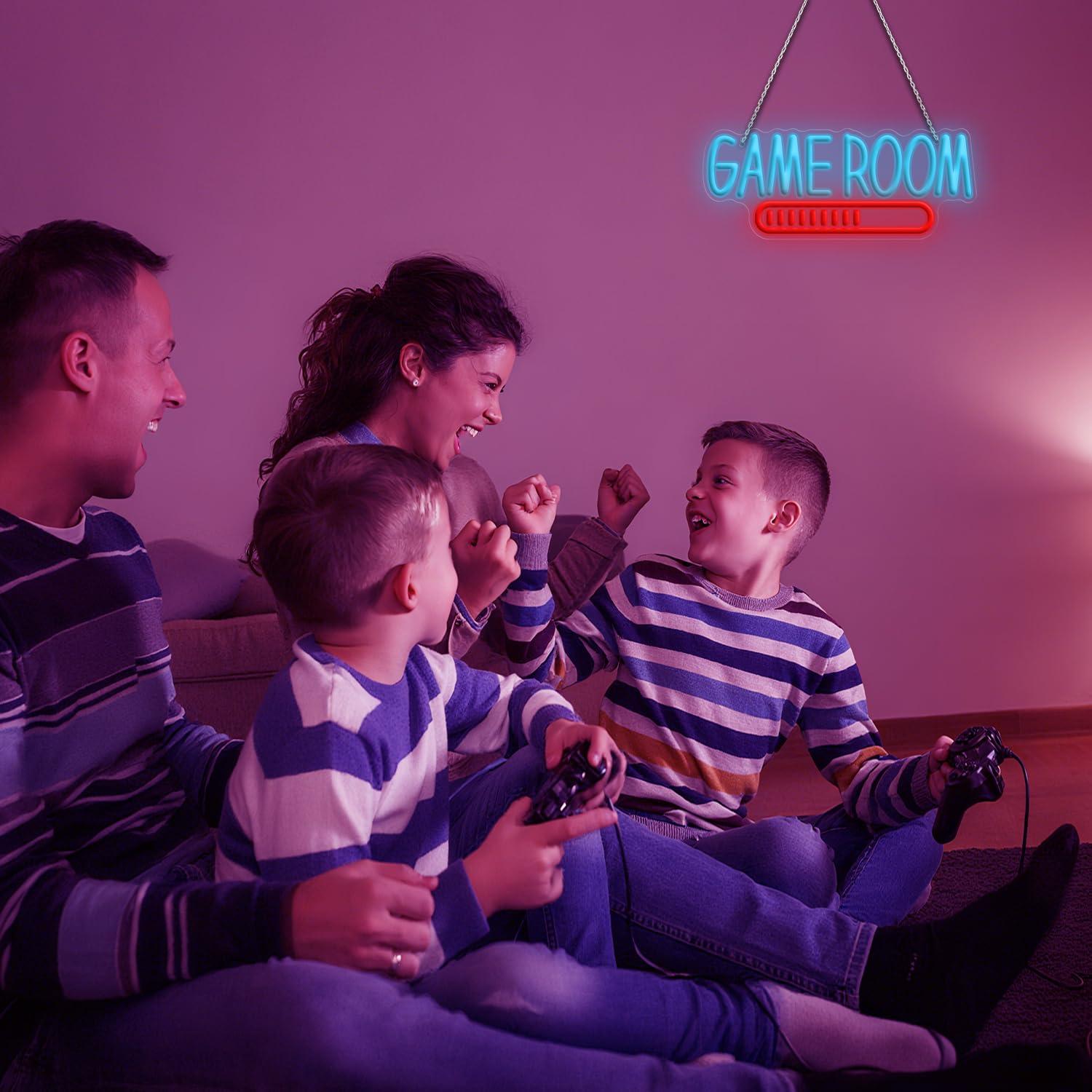 Game Room Neon Sign USB Powere - Event & Party Supply Photos recension och pris
