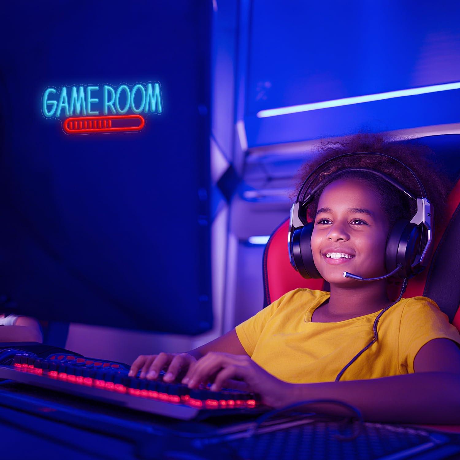 Game Room Neon Sign USB Powere - Event & Party Supply Photos recension och pris