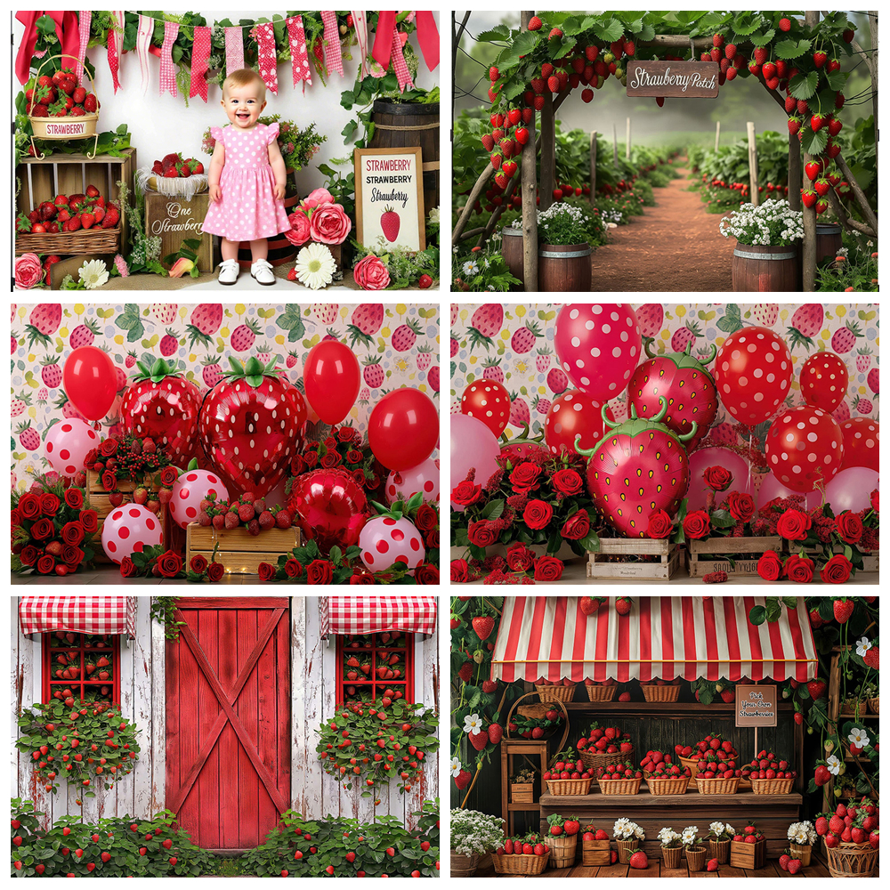 Red Strawberry Store Photograp - Party Event Supply Store recension och pris