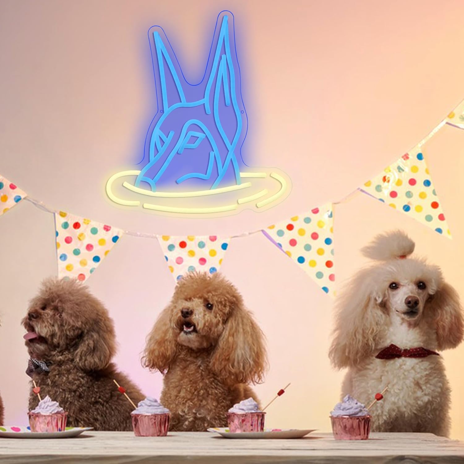 Doberman Dog Neon Sign Art Wal - Neon Sign Party recension och pris