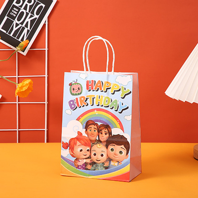 Cocomelons Party Gift Bag Set  - Party Favor Bag recension och pris