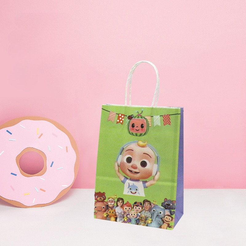 Cocomelons Party Gift Bag Set  - Party Favor Bag recension och pris