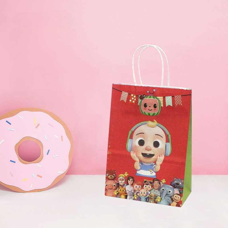 Cocomelons Party Gift Bag Set  - Party Favor Bag recension och pris