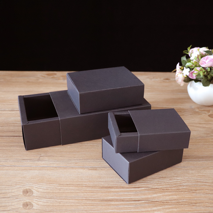 20PCS 350gsm Drawer Kraft Blac - Event Party Box recension och pris