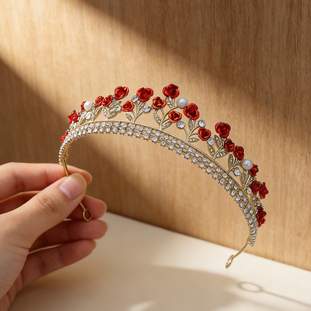 Baroque Crown Wedding Headwear - Event Party recension och pris
