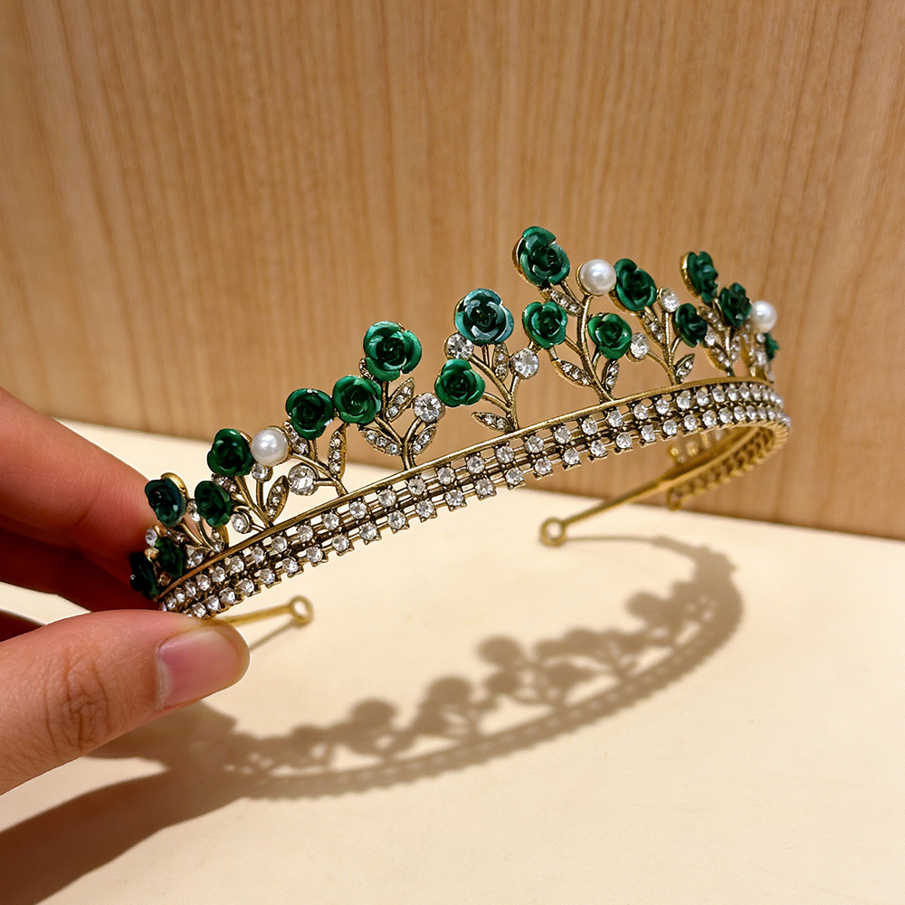 Baroque Crown Wedding Headwear - Event Party recension och pris