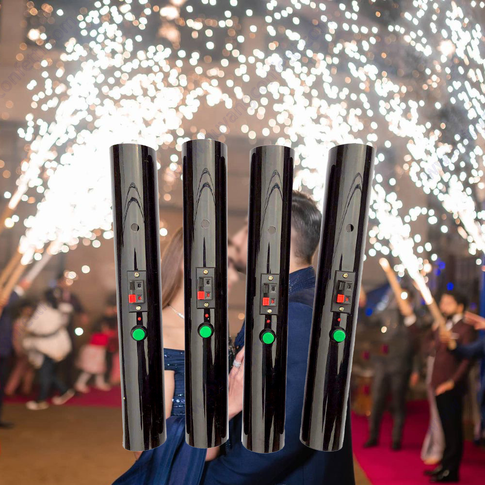 Reusable Hand Held Cold Founta - Confetti Cannon Tube recension och pris