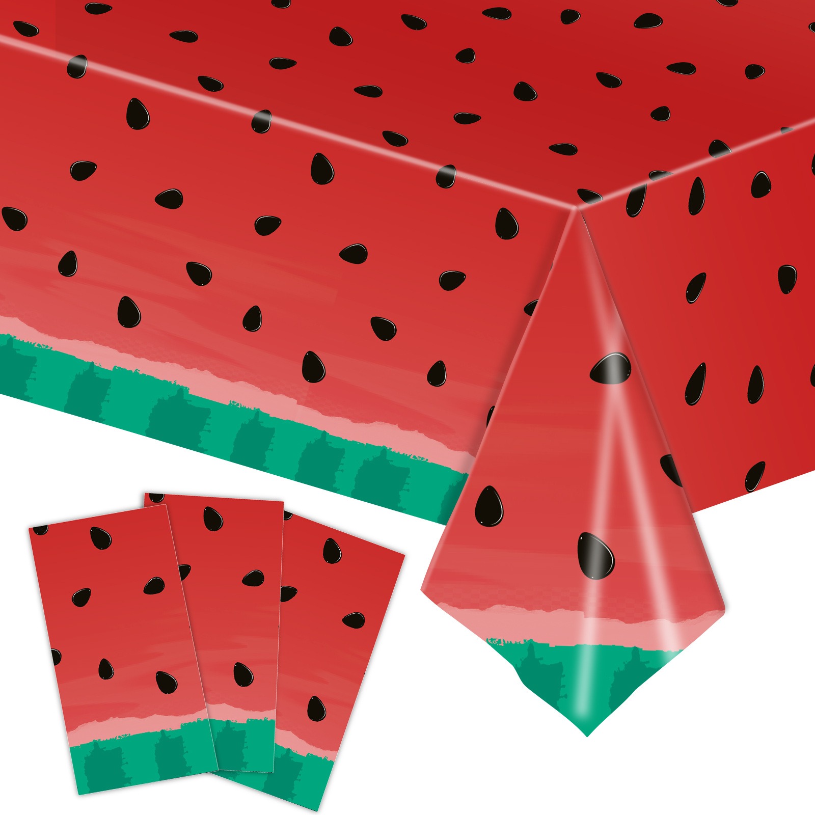 Summer Watermelon Party Tablec - Table Cloth Disposable recension och pris