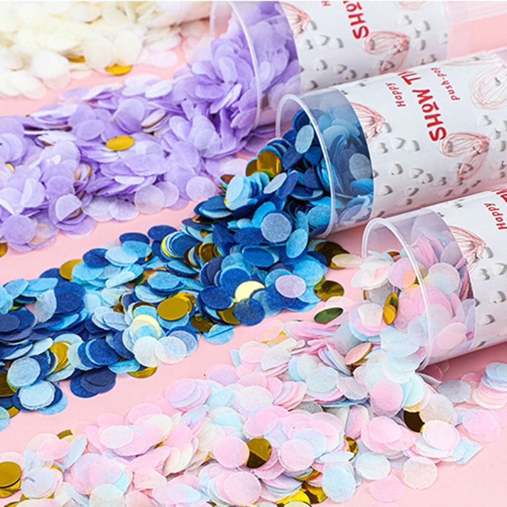 Handheld Bridal Shower Colorfu - Confetti Cannon Tube recension och pris