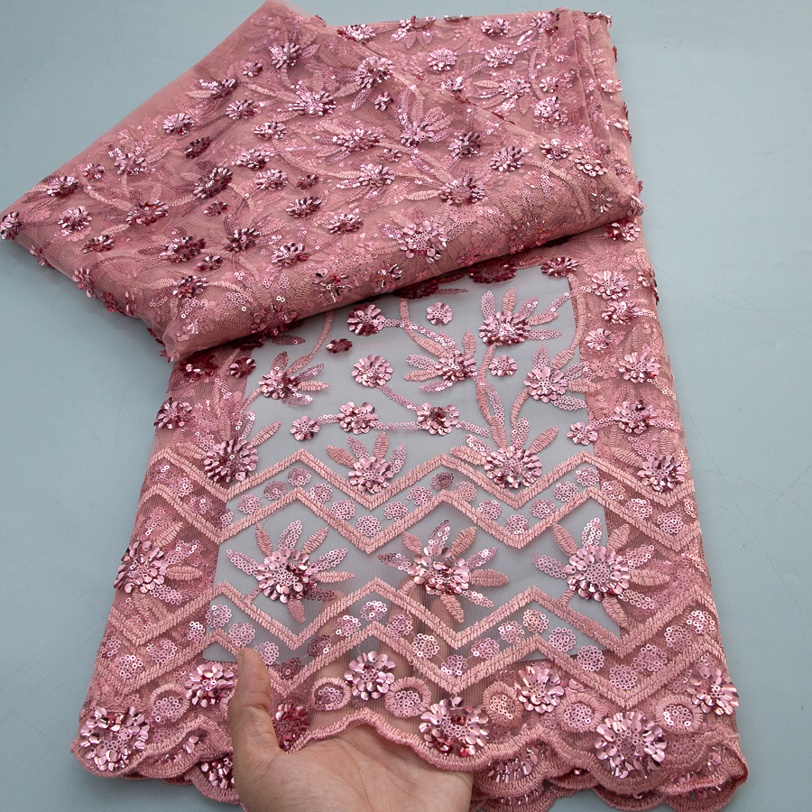 2026 French Sequins Lace Fabri - Glitter Tablecloth recension och pris