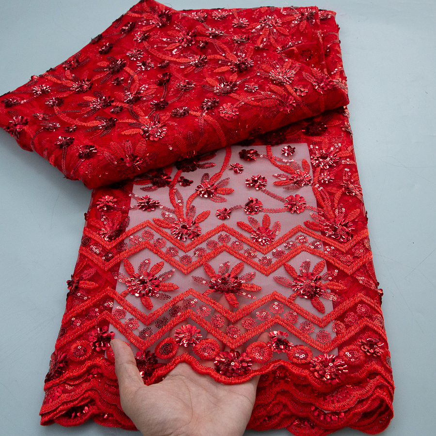 2026 French Sequins Lace Fabri - Glitter Tablecloth recension och pris