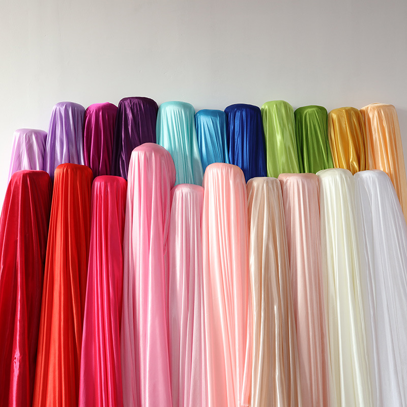 Pearlescent Ice Silk Satin Fab - Event Party recension och pris