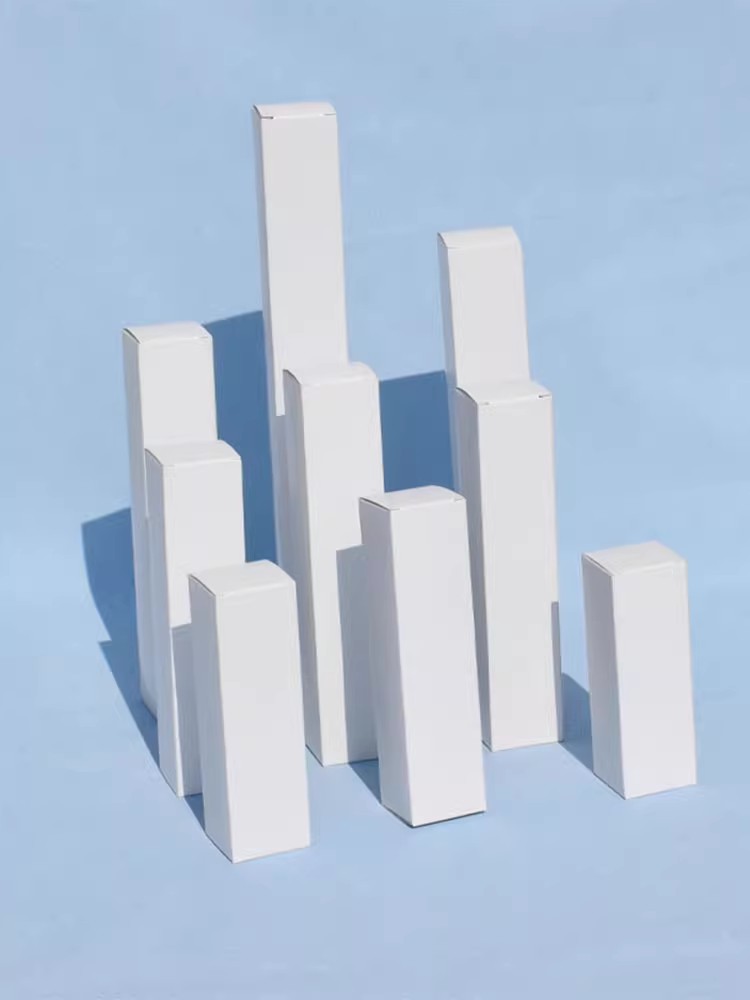 50pcs -  Blank White Paper Box - Event Party Box recension och pris