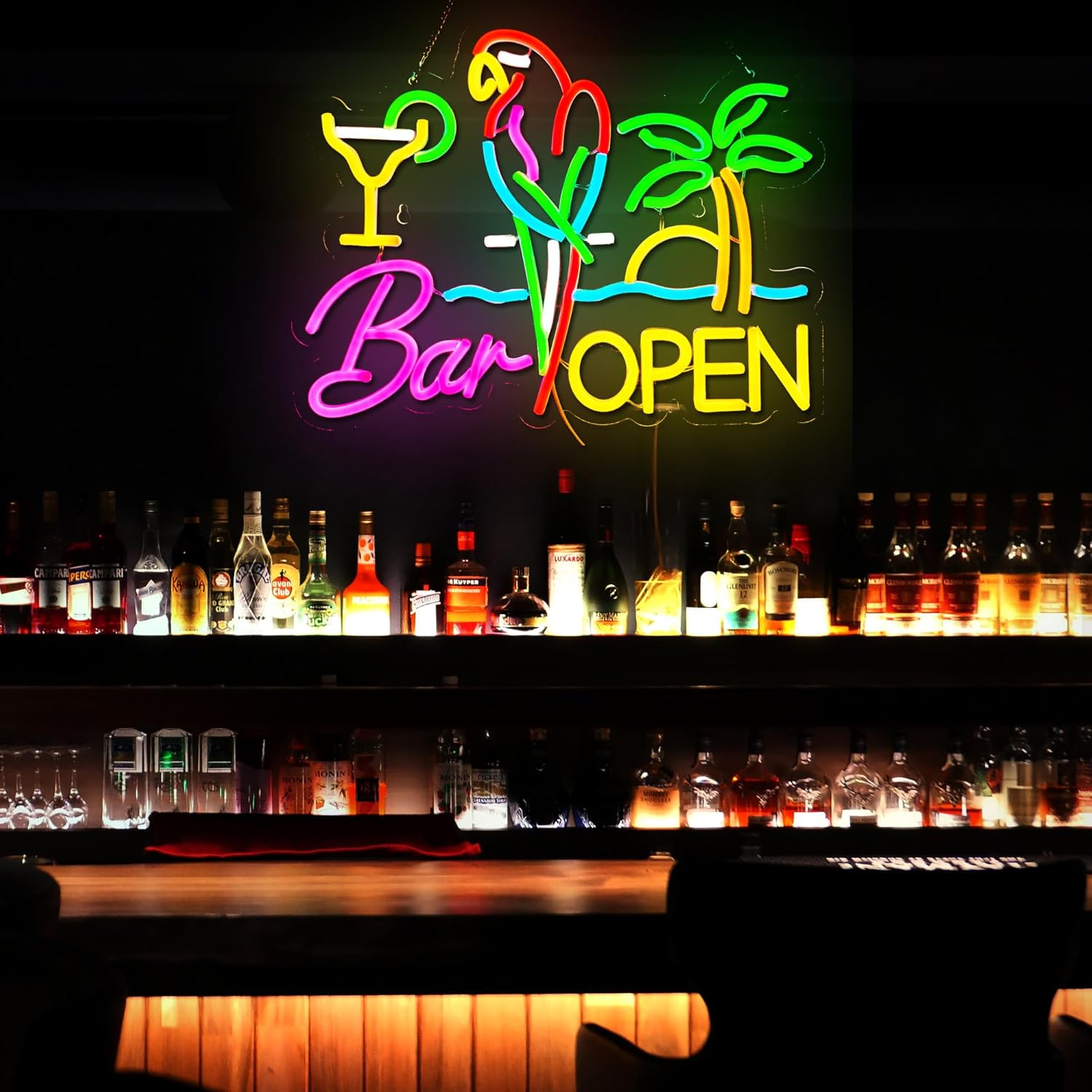 Bar Open Neon Sign Business Ar - Neon Sign Party recension och pris
