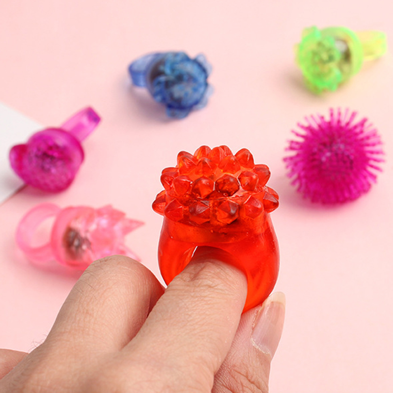 20/30/50pcs Glowing Rings LED  - Cotton Candy Cone recension och pris