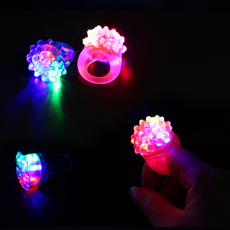 20/30/50pcs Glowing Rings LED  - Cotton Candy Cone recension och pris