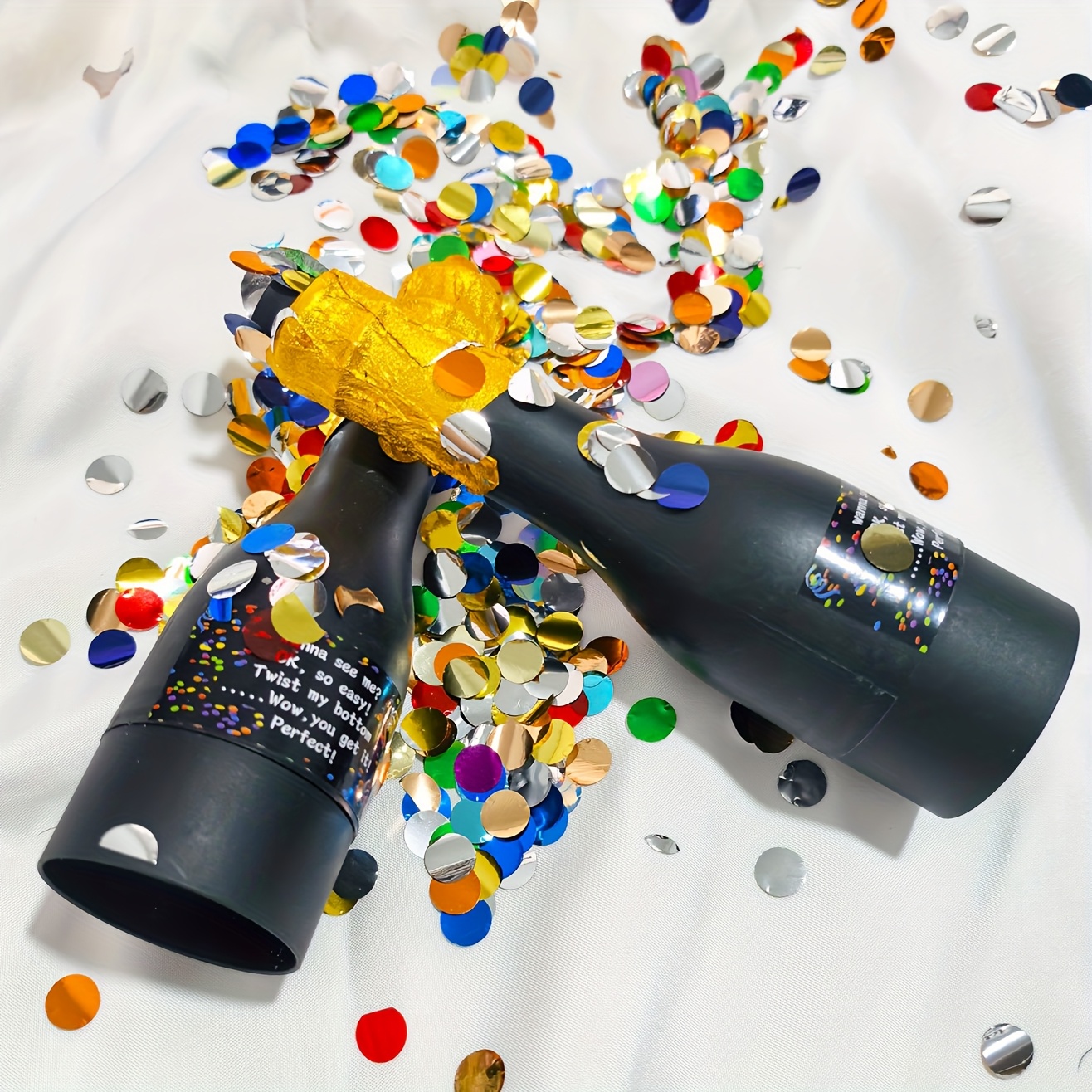 6/12pcs Confetti Launchers Con - Confetti Cannon Tube recension och pris
