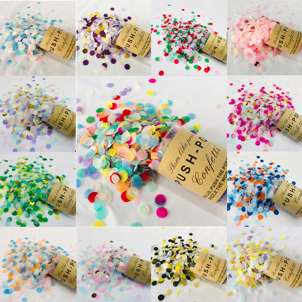 2pcs Multicolor Paper Scrap Fo - Confetti Cannon Tube recension och pris