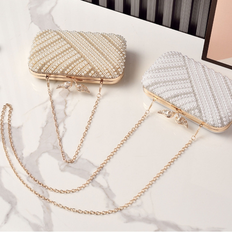 H3CB Elegant Faux Pearls Eveni - Event Party Box recension och pris