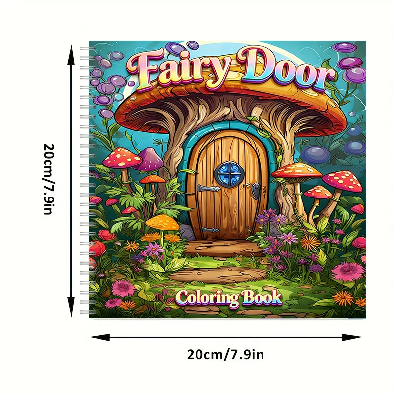 Coloring Book Fairy Door for A - Event Supplies recension och pris
