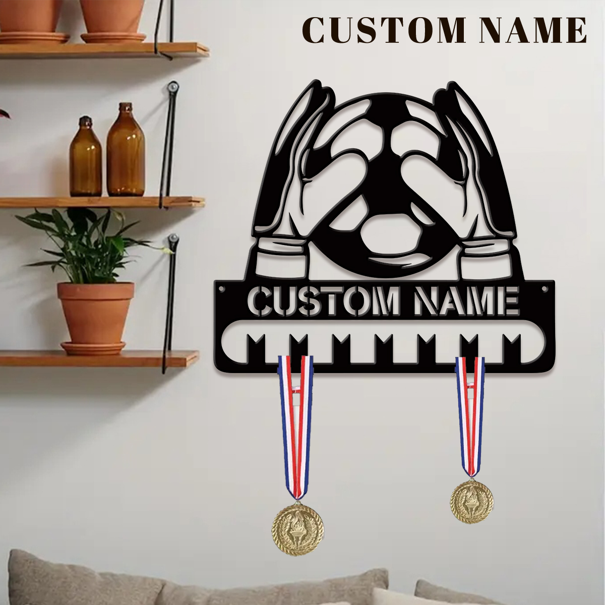 Custom Football Player Metal M - Event Party recension och pris