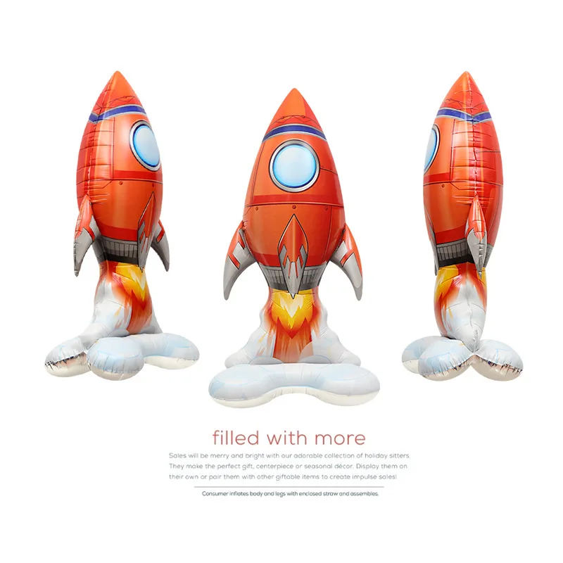 4D Rocket Helium Balloon Outer - Party Event Supplier recension och pris