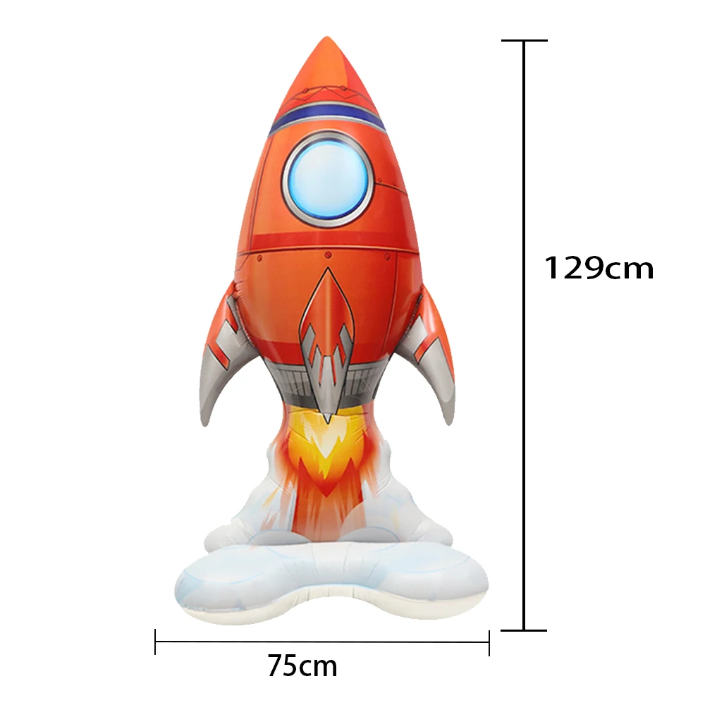 4D Rocket Helium Balloon Outer - Party Event Supplier recension och pris