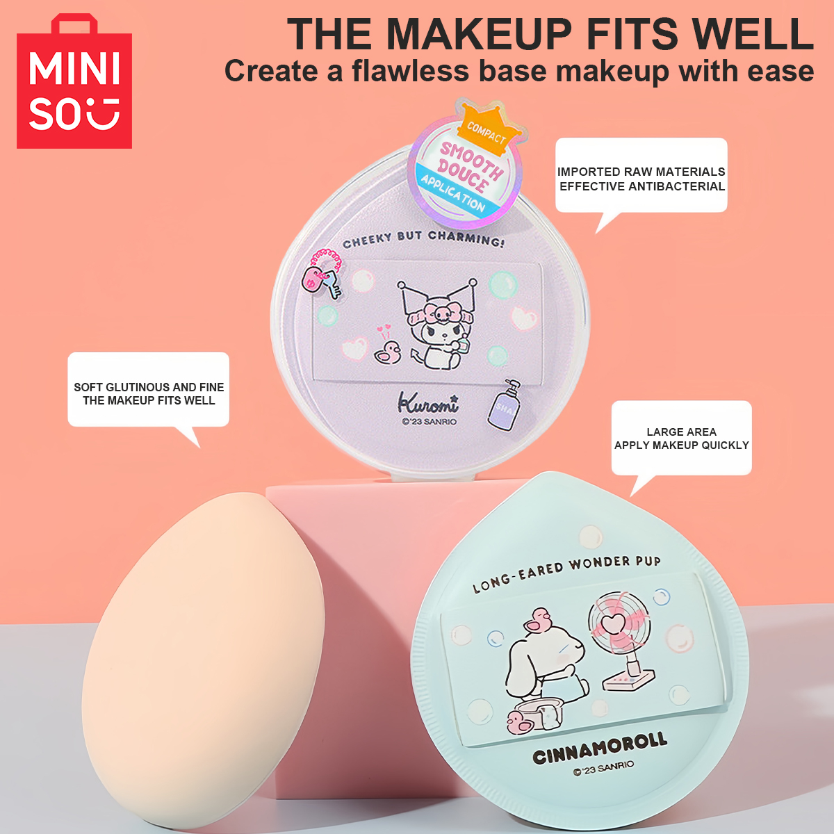MINISO Sanrio Antibacterial Ex - Cotton Candy Cone recension och pris