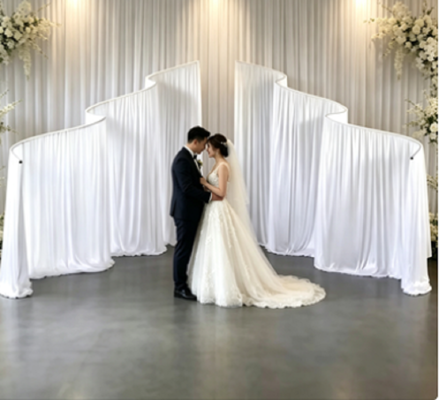 Wave Shape Metal Iron Arch Sta - Party Event Supply Store recension och pris