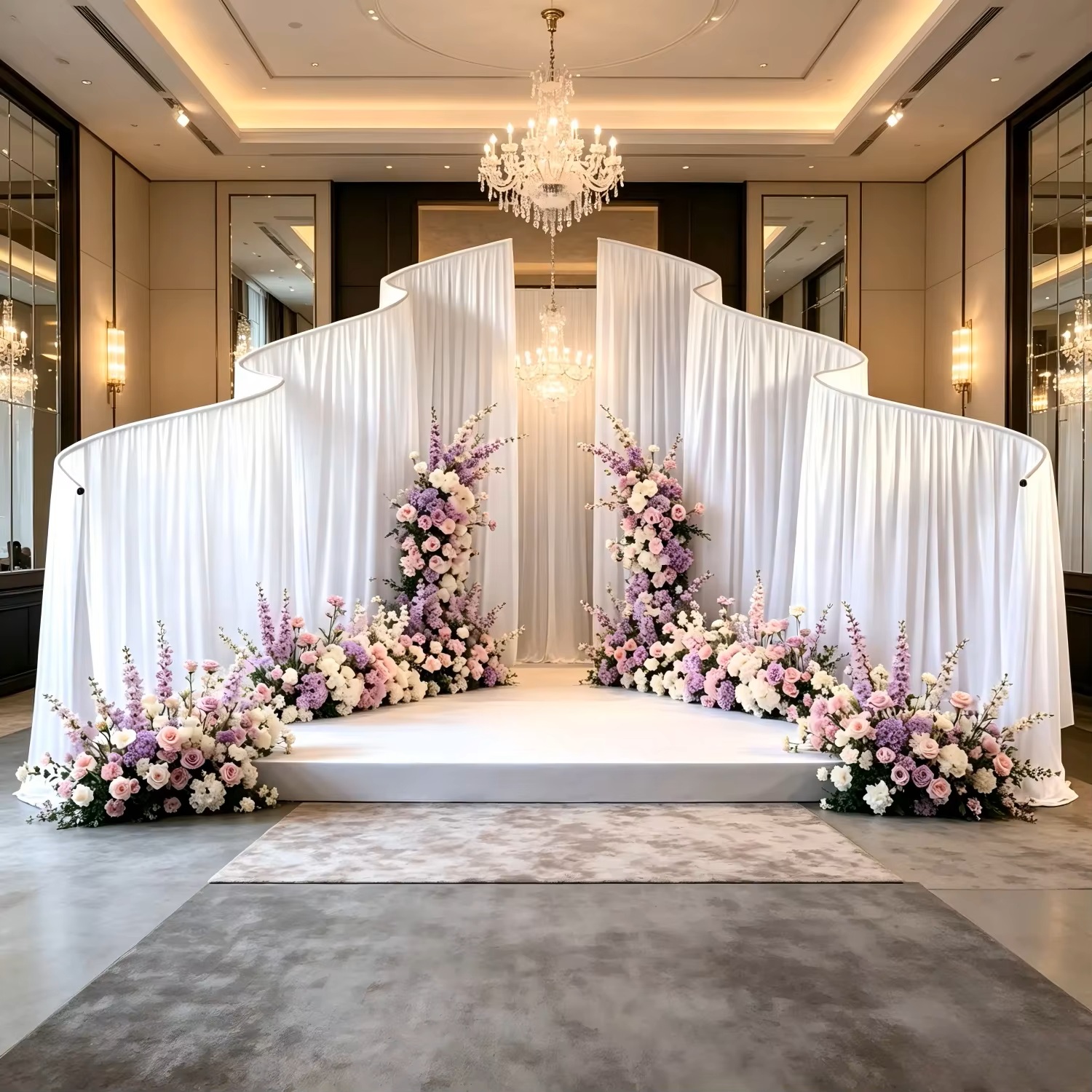 Wave Shape Metal Iron Arch Sta - Party Event Supply Store recension och pris